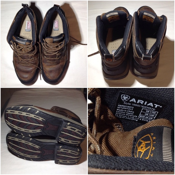 Men's Size 11EE Ariat Work Boots - Picture 5 of 5